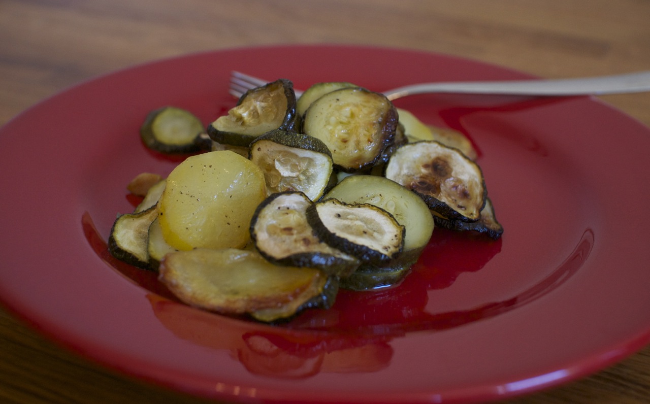 Briam (Zucchini mit Kartoffeln, ofengebacken) – Griechische Küche
